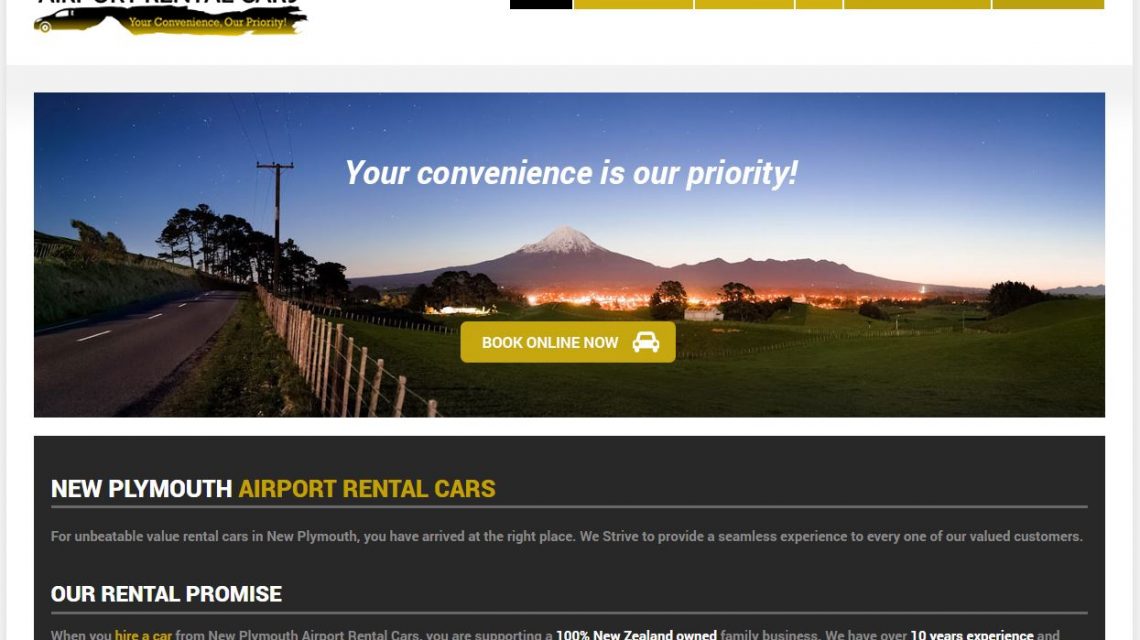 New Plymouth Airport Rental Cars