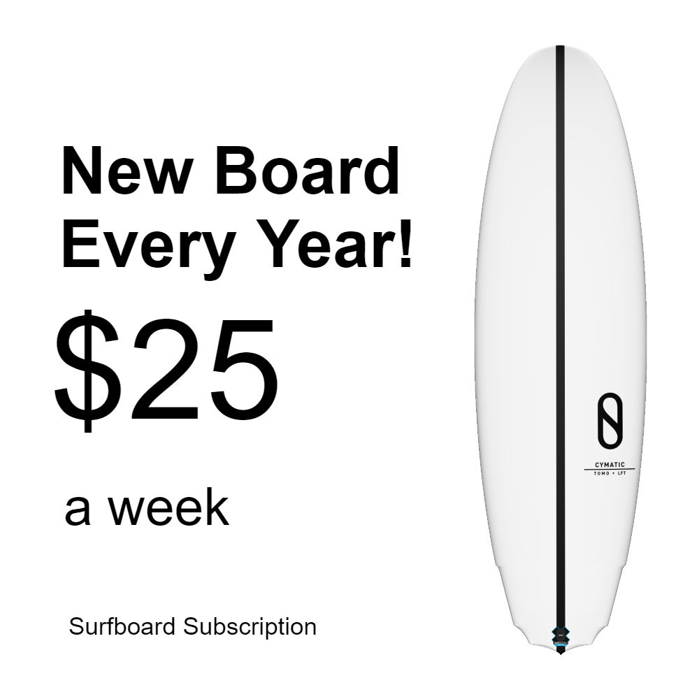 Surfboard subscription