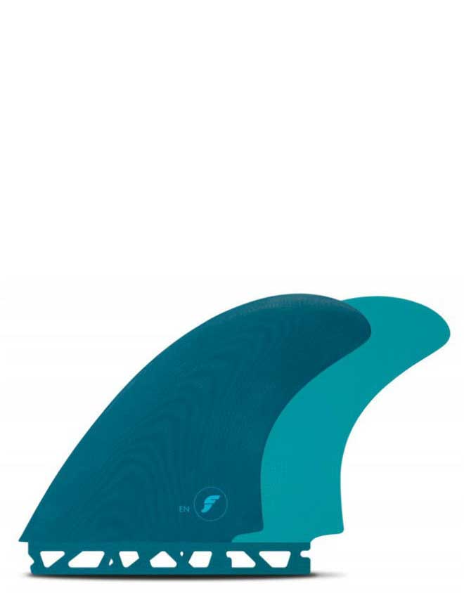 Futures EN FG TWIN FIN SET TEAL Vertigo Surf
