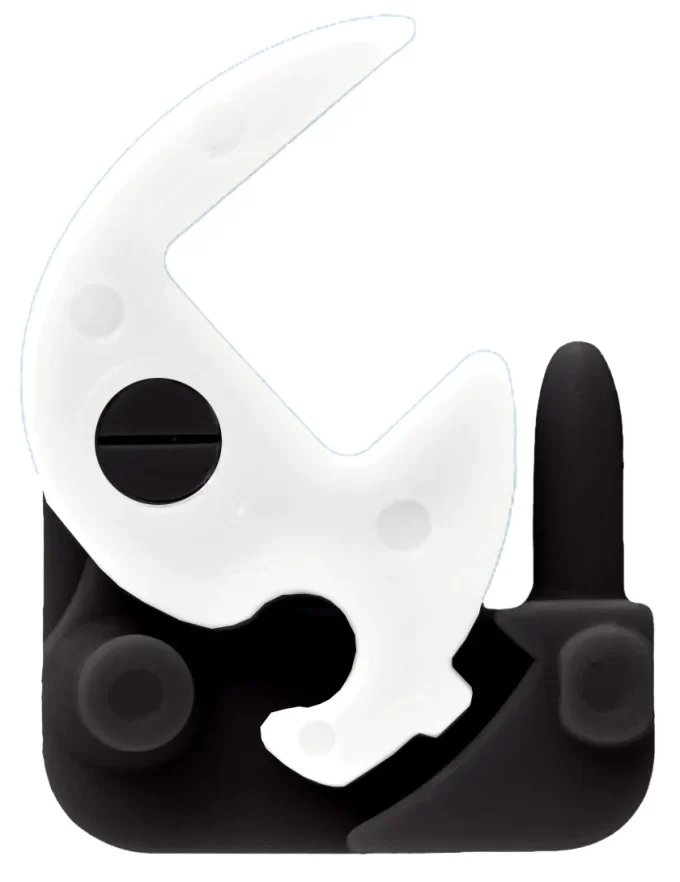 finjak-tool-free-fin-system-black-white-orca