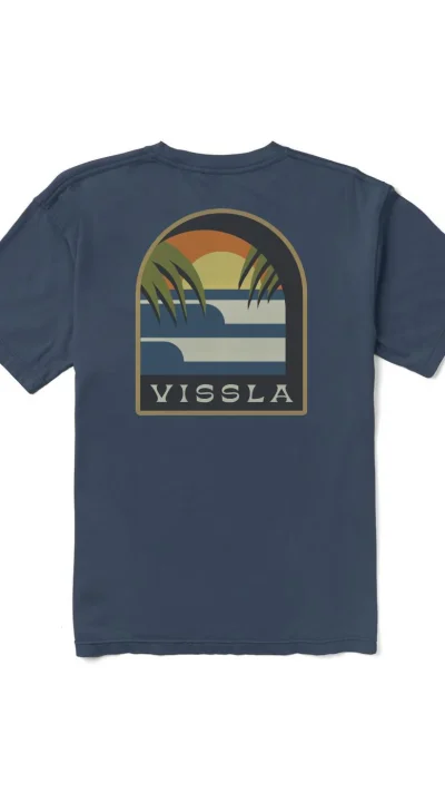 Vissla Out The Window Organic Blend Ss Tee