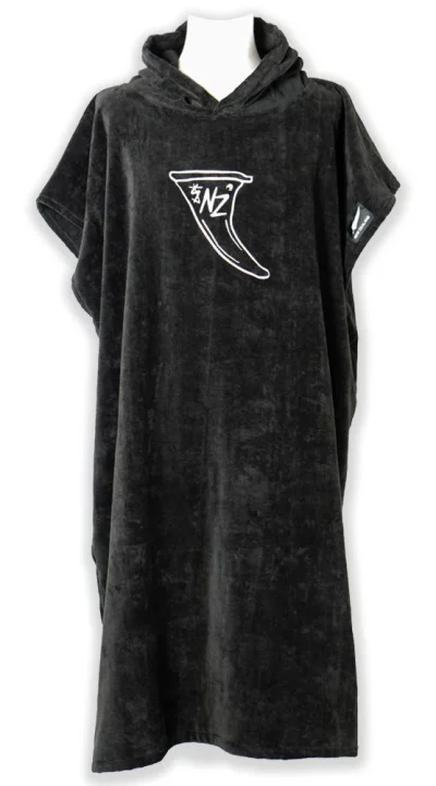 Sticky Johnson Hooded Towel Blackout Fin